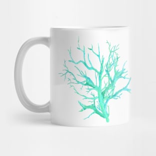 Coral reef in blue Mug